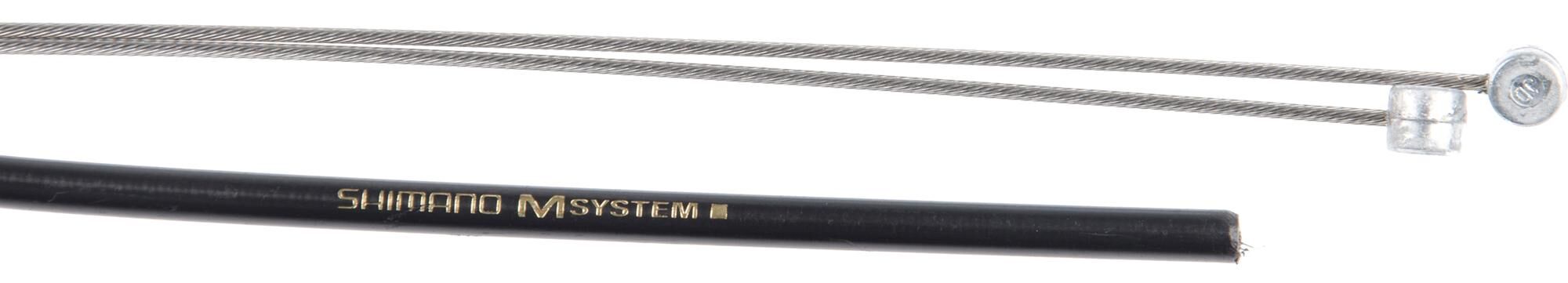 Shimano - jeu de câbles de frein vtt acier inoxydable noir