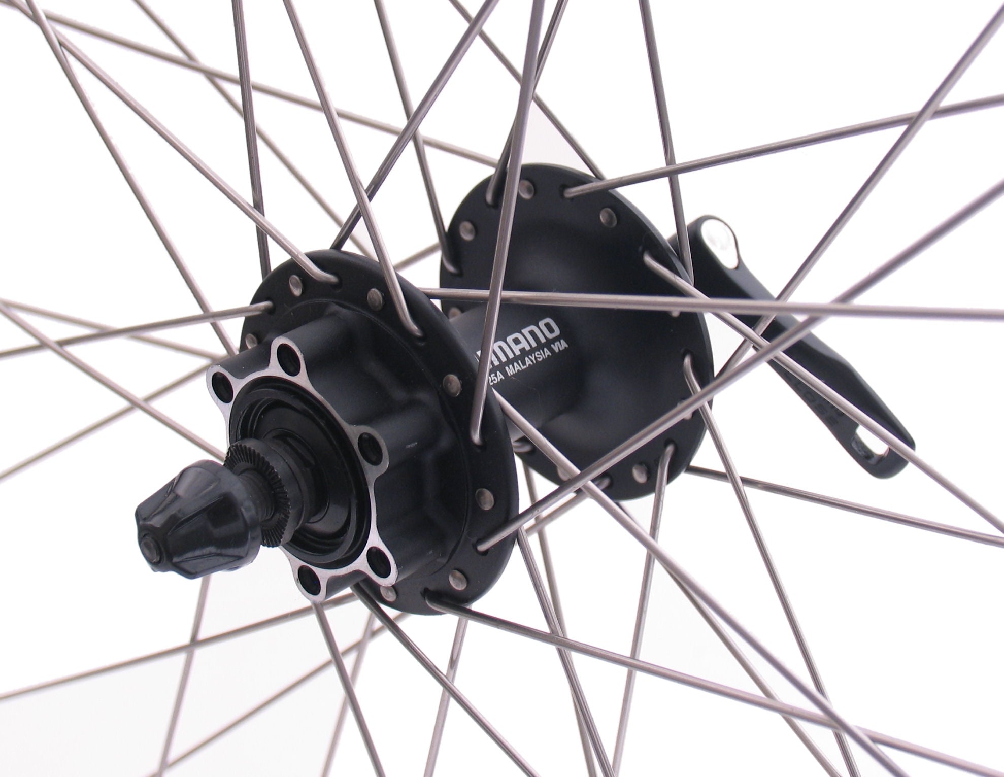 Shimano Voorwiel 28 29 622x19C Andra 30 velg met FH-M525 naaf voor 6 bouts remschijf zwart