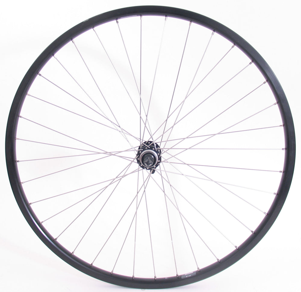 Shimano voorwiel 28 29 622x19c ryde andra 30 velg met fh-mt200 naaf voor center lock remschijf - zwart