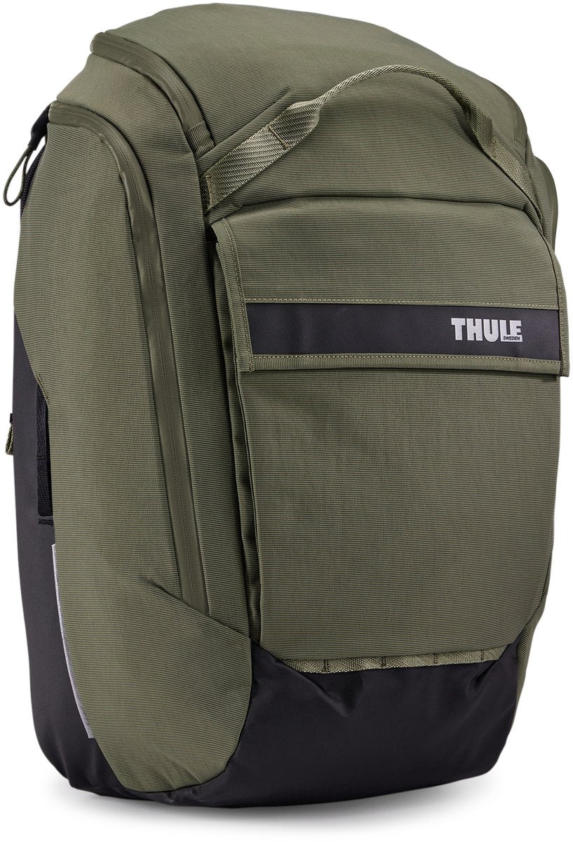 Thule paramount hybrid fietstas fietstas rugzak 26l zacht groen