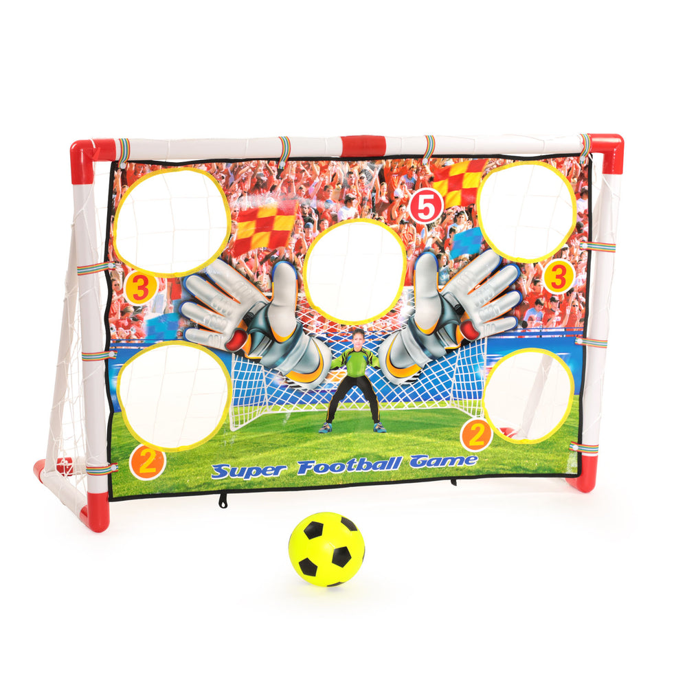 Hoppe voetbaldoel met puntenscherm