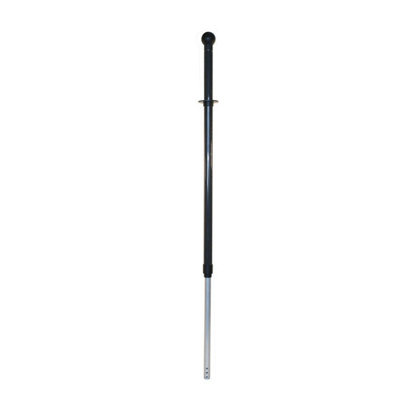 Betra aluminium telescoopsteel met ergokogel antraciet