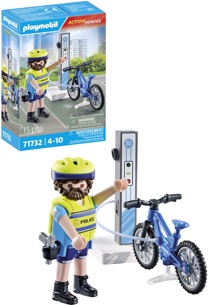 Playmobil 71732 politie fietspatrouille
