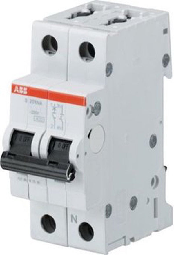 Busch-jaeger abb installatieautomaat c10a 2p 6ka - s202-c10