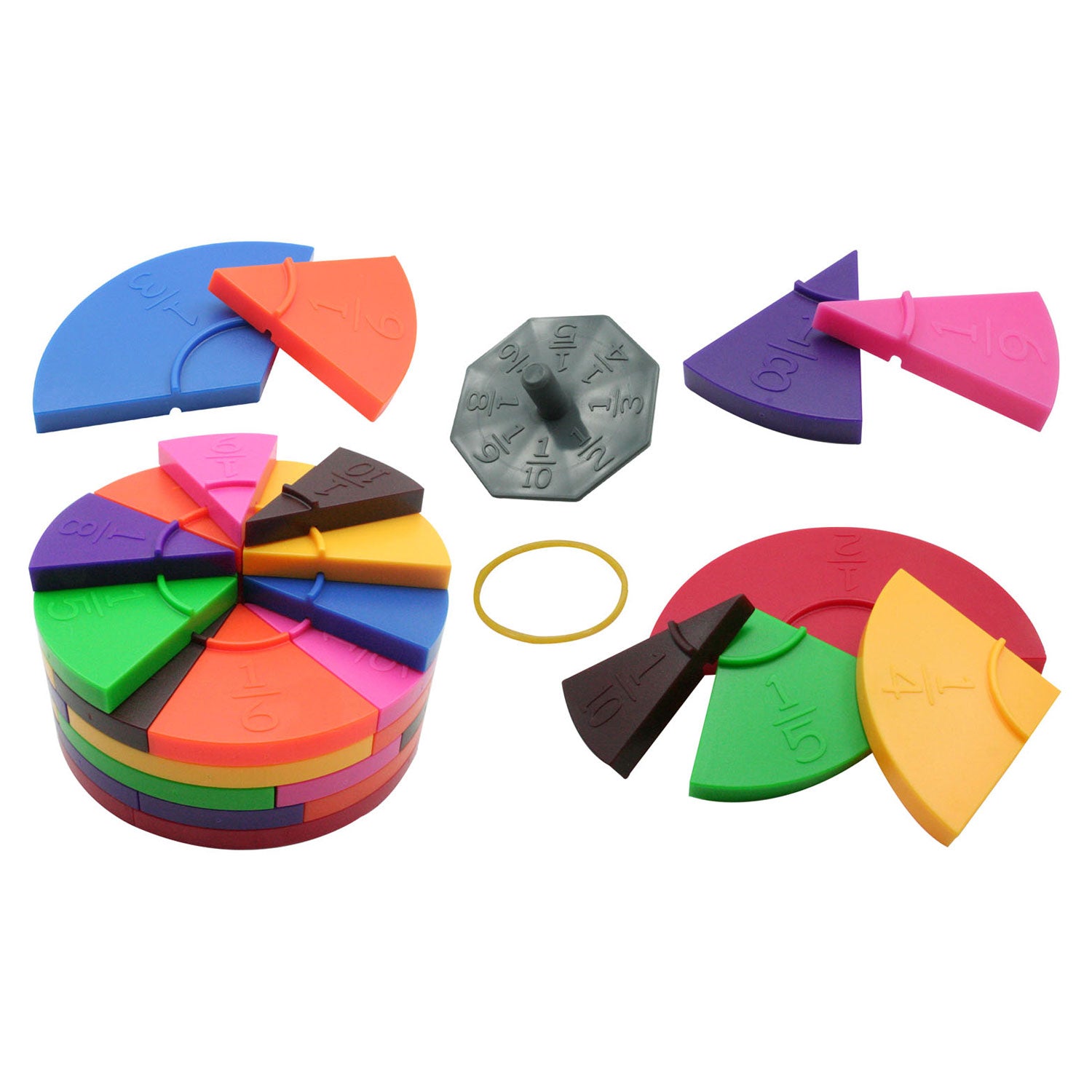 Imp breuken cirkel spel, 72dlg.