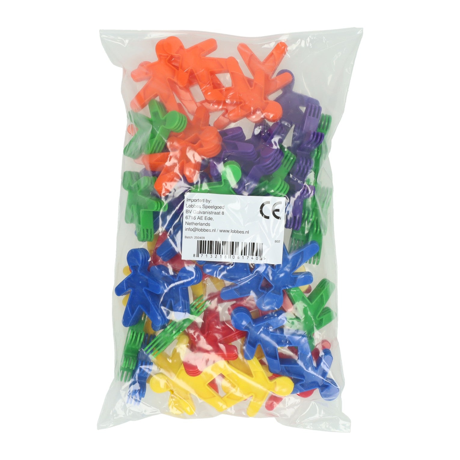 Albatros hengelsport bouwset peperkoekmannetje - 60dlg