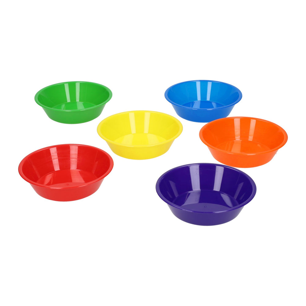 Gekleurde sorteerbakjes - 6st.