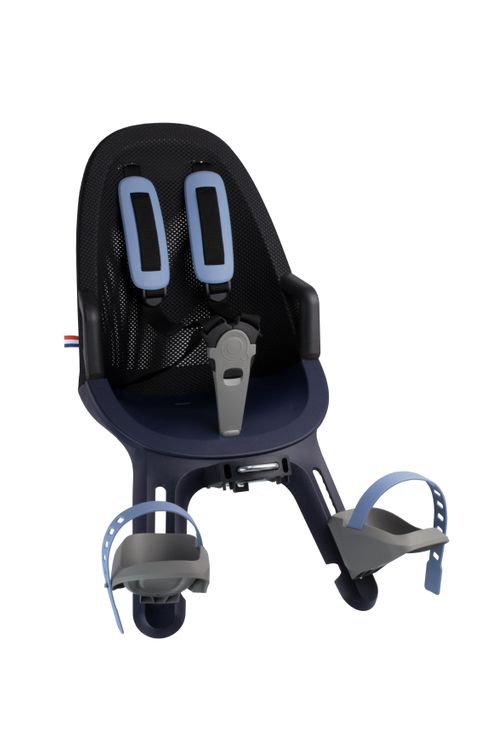 Support de tige de siège avant Qibbel Air. Un jean bleu