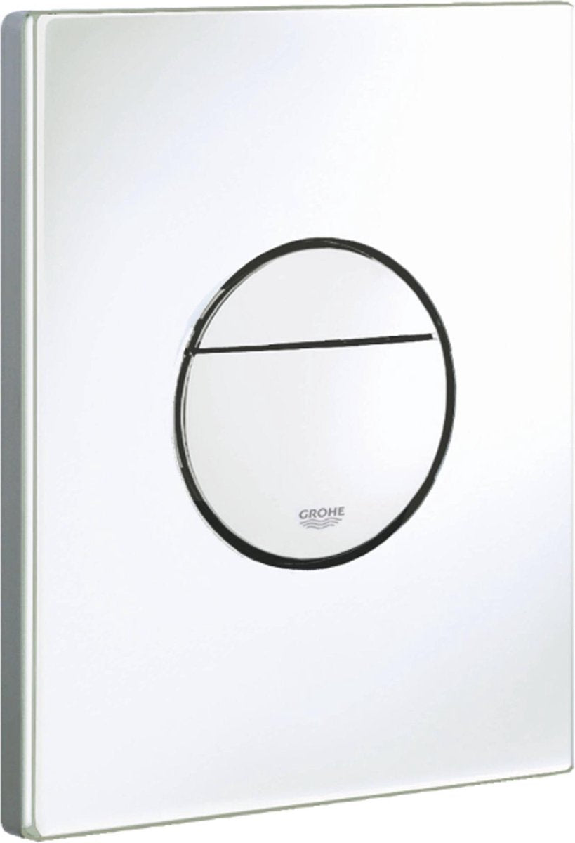 Grohe nova cosmopolitan bedieningspaneel toilet - dual flush - kunststof - alpine wit