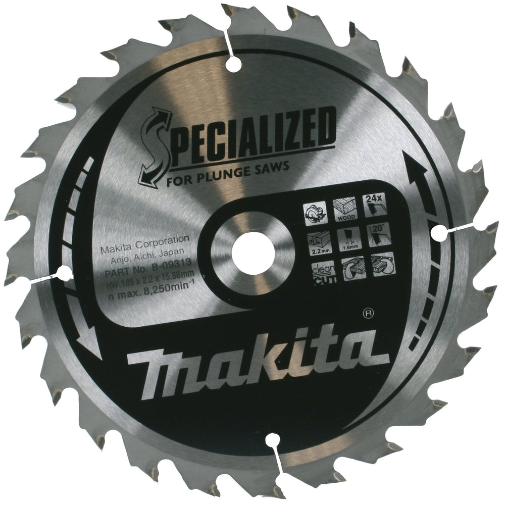 Makita accessoires cirkelzaagblad hout | noest spijker - b-09313