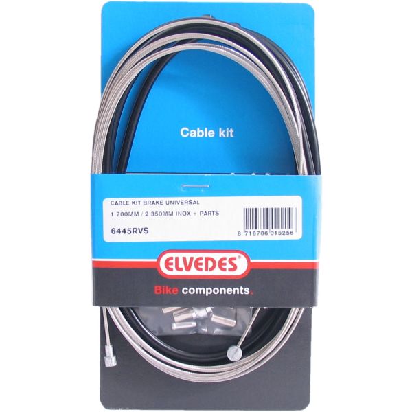 remkabel universeel set 1800 2350 mm zwart zilver