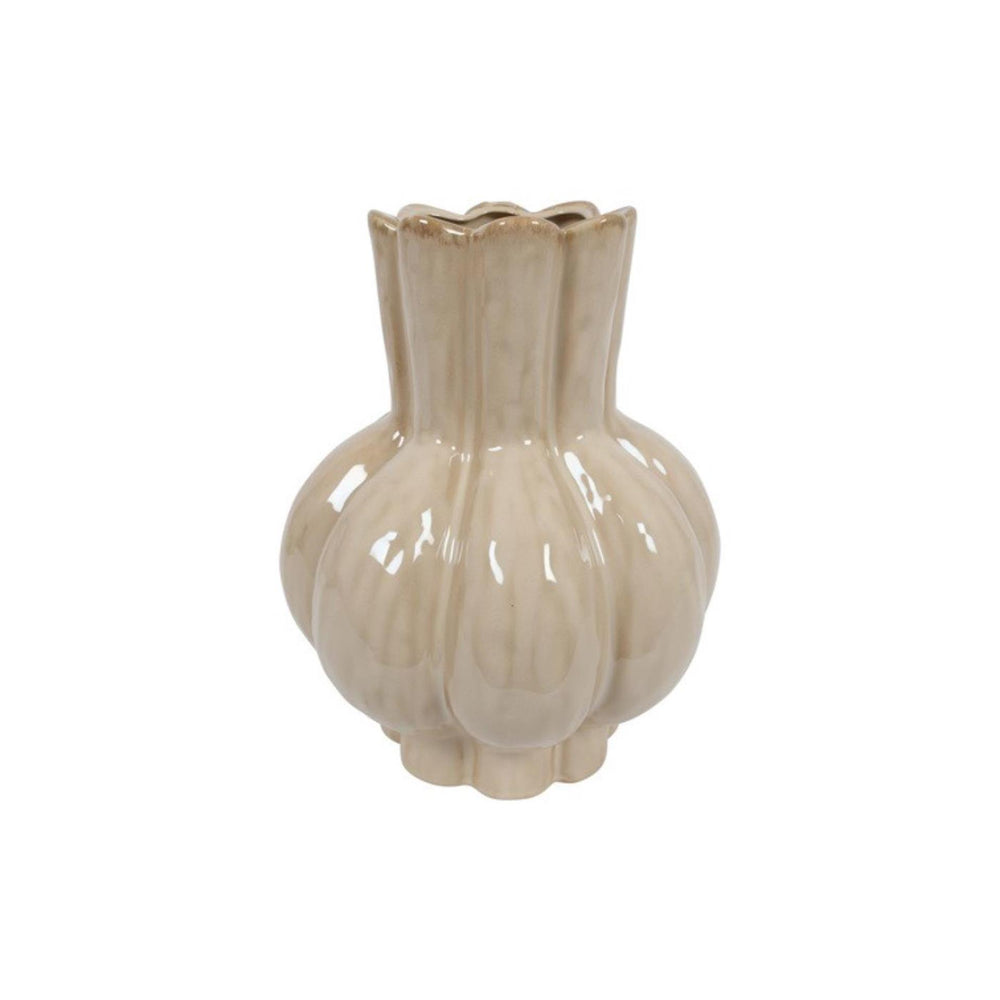 Countryfield vaas elro l ø25xh33cm beige