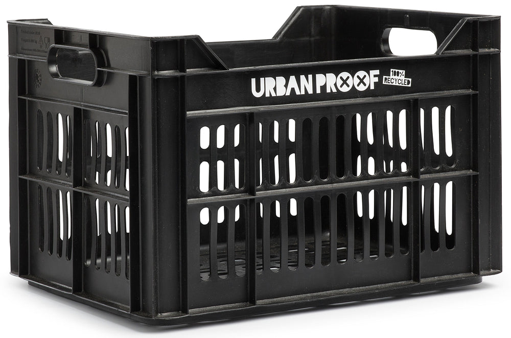 Krat Urban Proof Gerecycled Zwart 30L