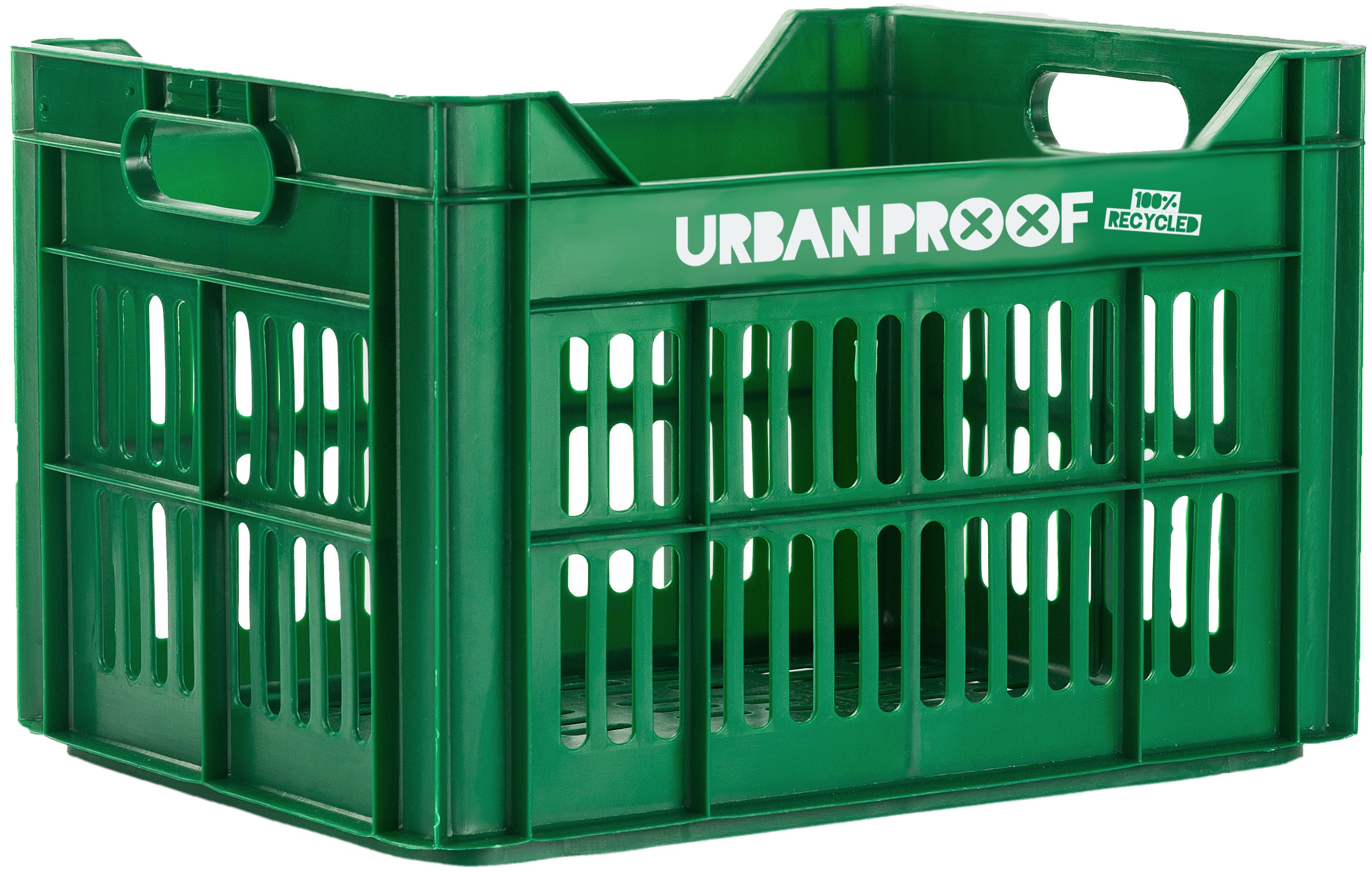 Caisse vélo recyclée Urban Proof 30 litres - vert armée