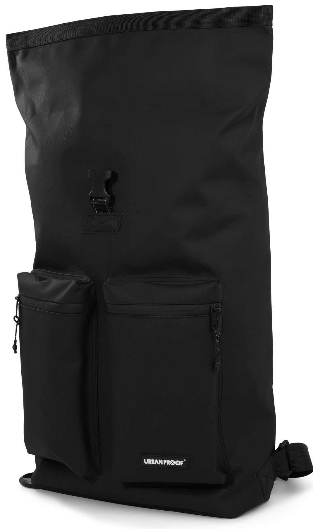 Urbanproof fietstas rolltop up recycle 20l zwart