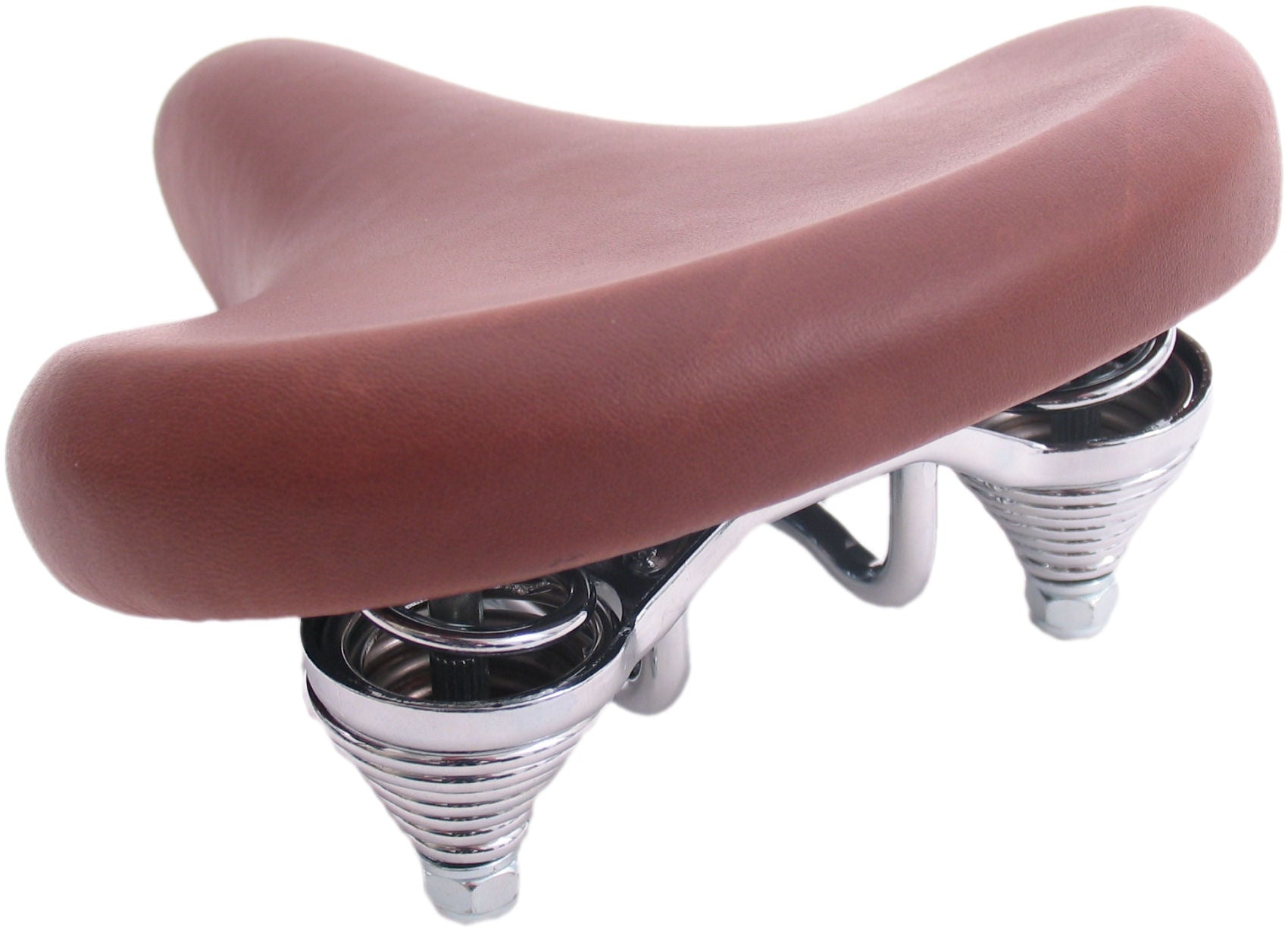 Vélo pour enfants avec transport de selle 20-22 - marron