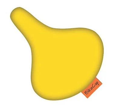 Satteldecke BikeCap Geel Effen
