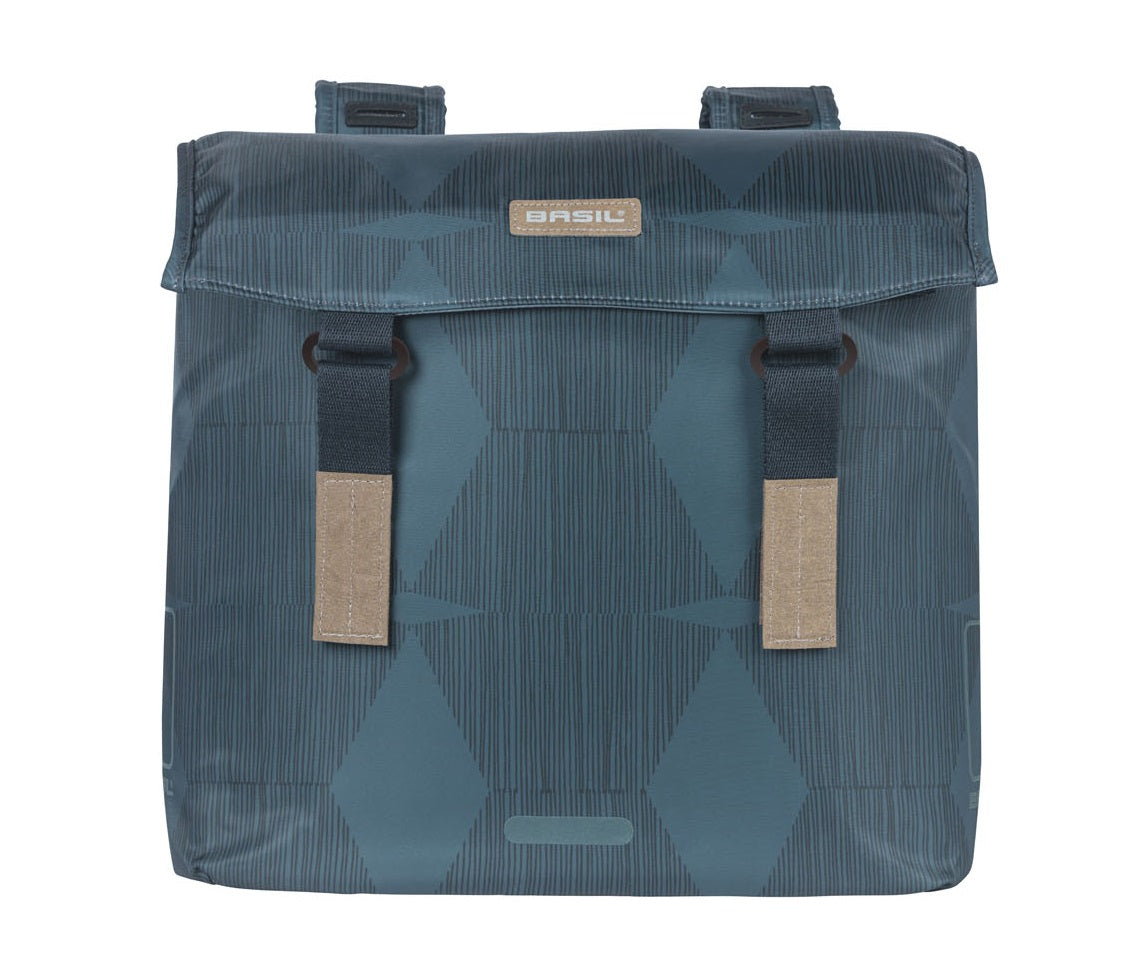 Basil Elegance sacoche double 40-49L break bleu