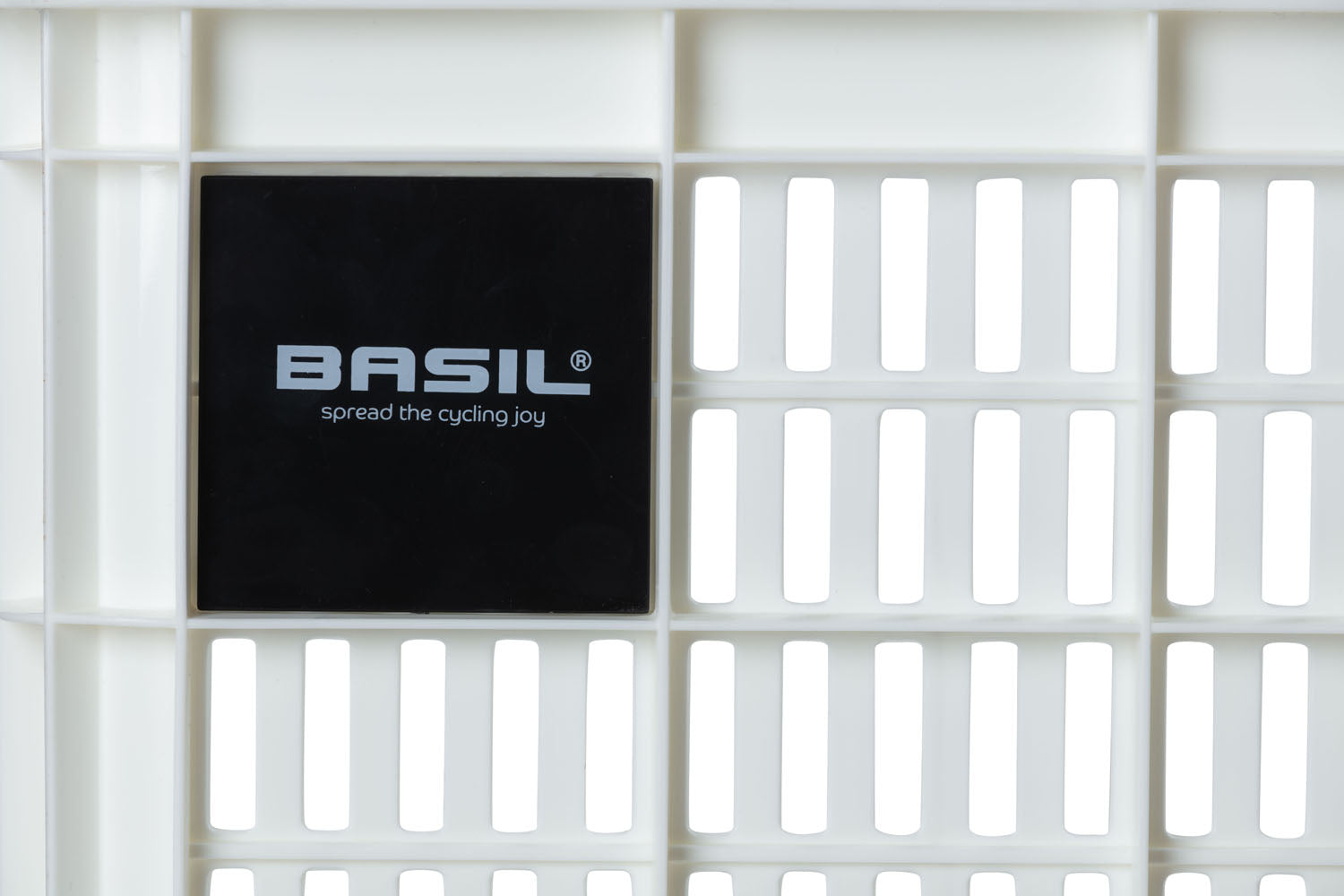 Basil fietskrat S - klein - 17,5 liter - wit