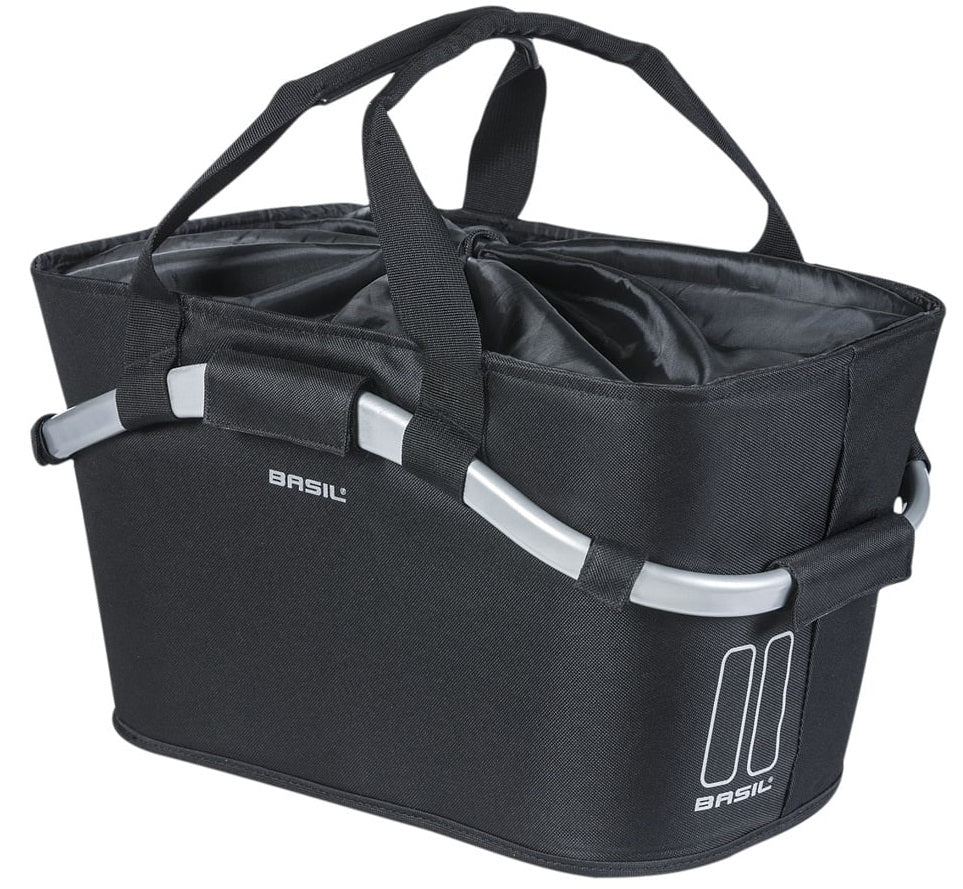 Basil mand achterop mik classic carry all zwart