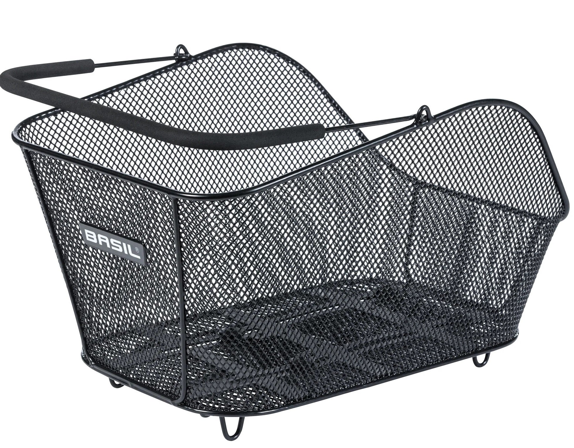 Basil fietsmand icon m met mik bevestiging 13 liter 39 x 24 x 14 - zwart