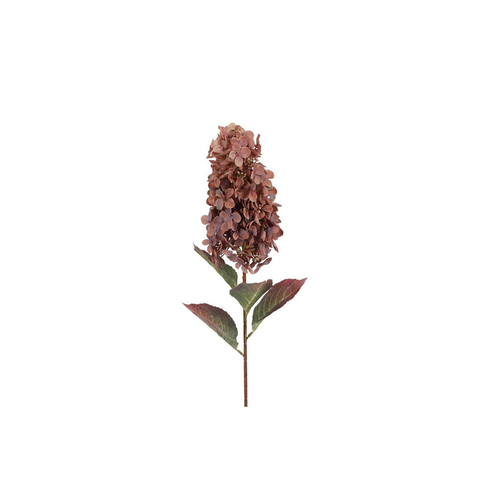Countryfield kunstbloem aletta paniculata hydrangea koper 14x23x83cm