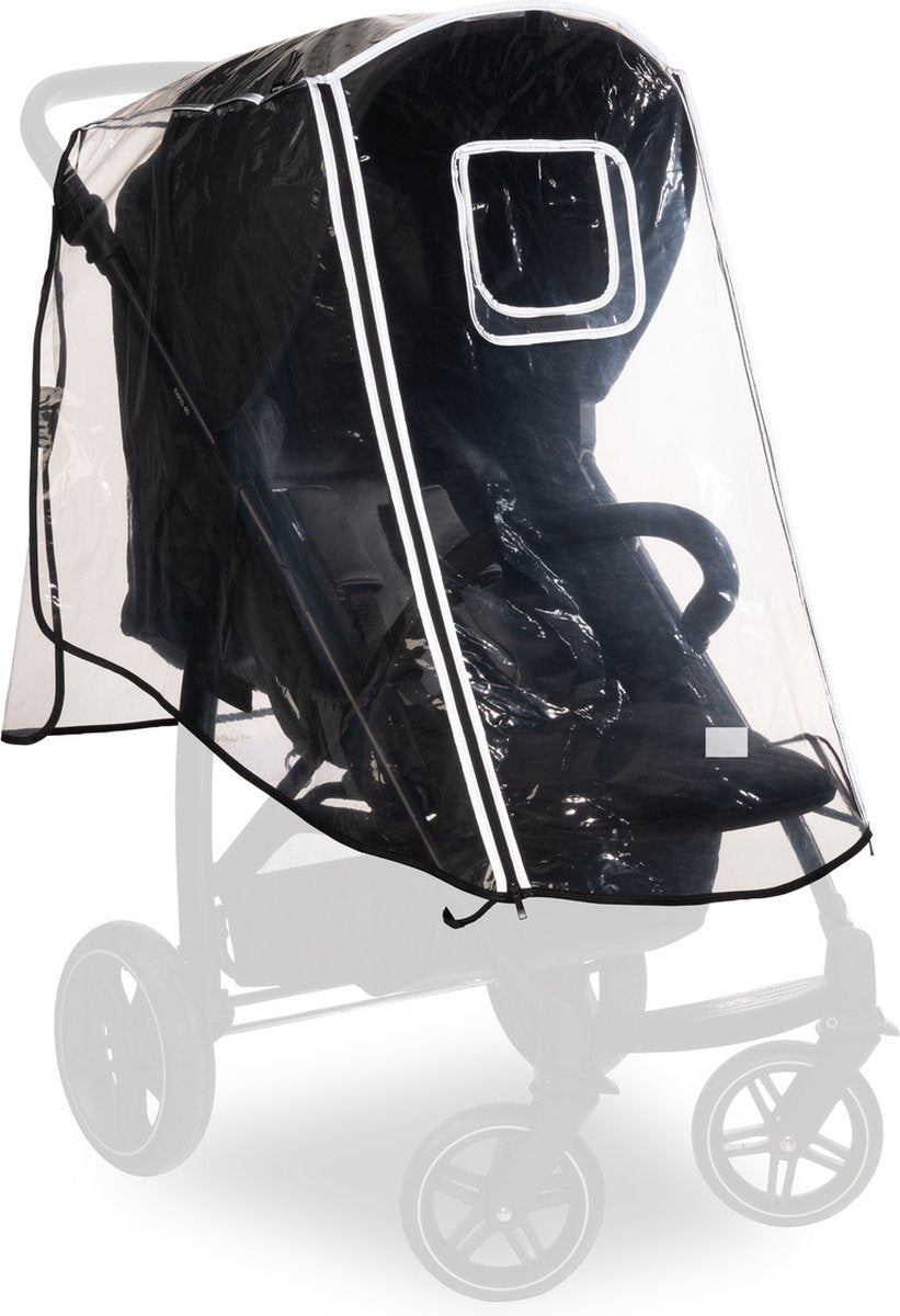 Hauck raincover 4w regenhoes voor buggy - transparant