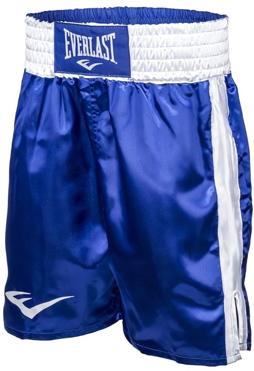 Everlast boxing trunks 23 in , blu wh l