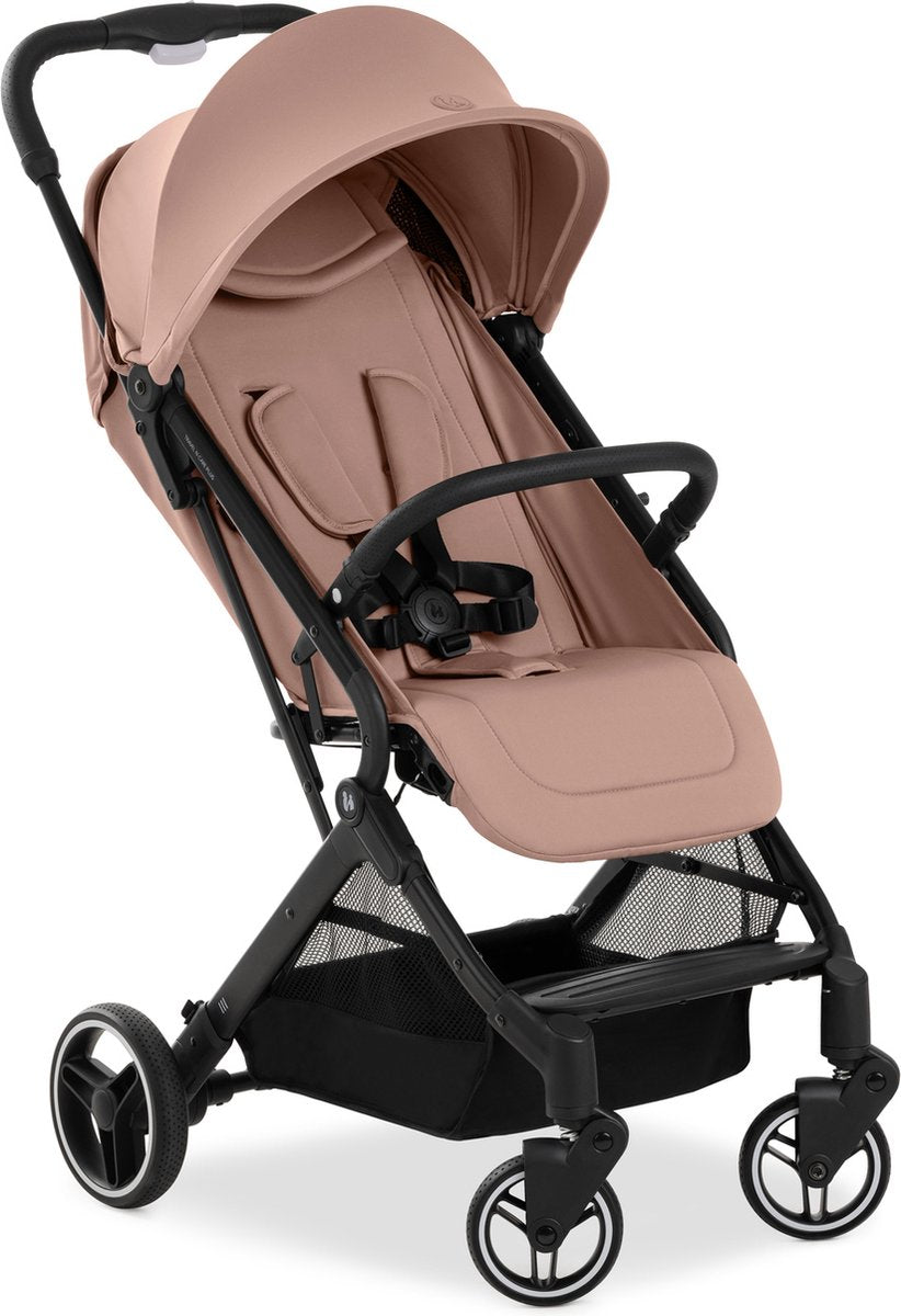 Hauck travel n care plus buggy - handzaam en compact - hazelnut