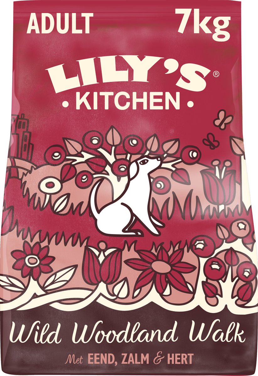 Lily's keuken Hond volwassen eend zalm hertenvlees