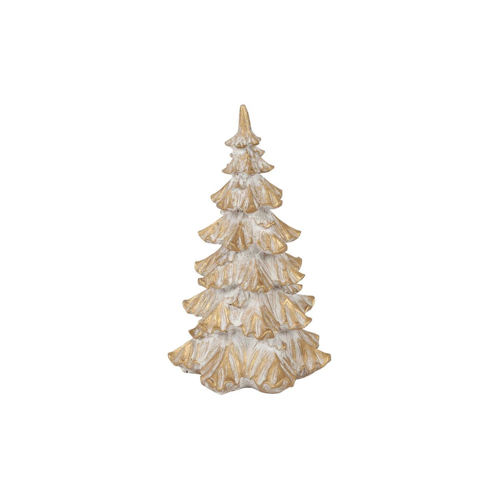 Countryfield kerstboom tabby m naturel polystone ø10xh17,5cm