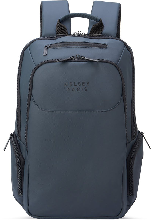 Delsey parvis plus laptop backpack - water resistant - 2 compartments - 13,3 inch - grey