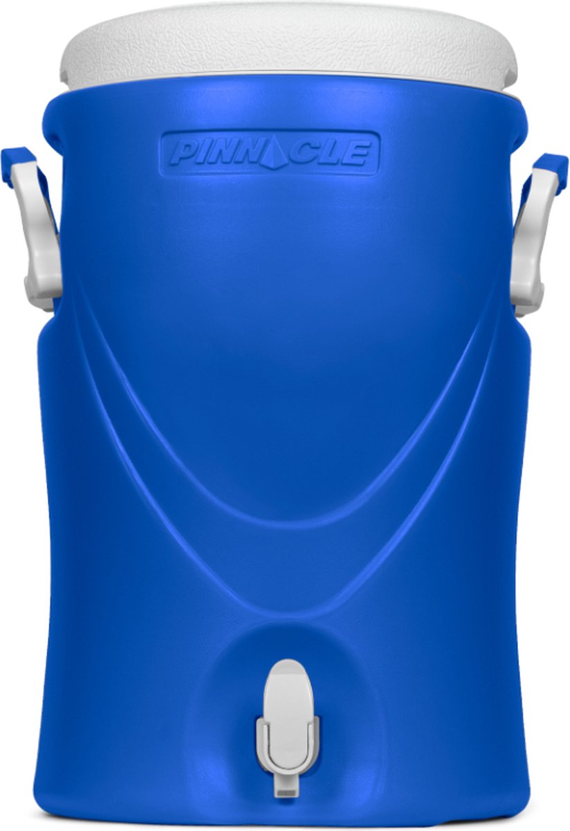 Pinnacle platino 5 gallon - geïsoleerde drankdispenser drankkoeler - 20 liter - blauw