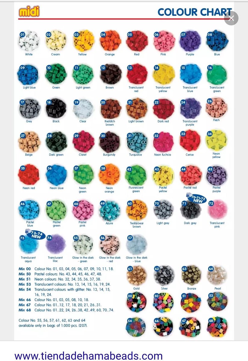 Hama maxi strijkkralen 500 stuks mixbasis