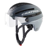 Cratoni helm commuter grijs mat ml