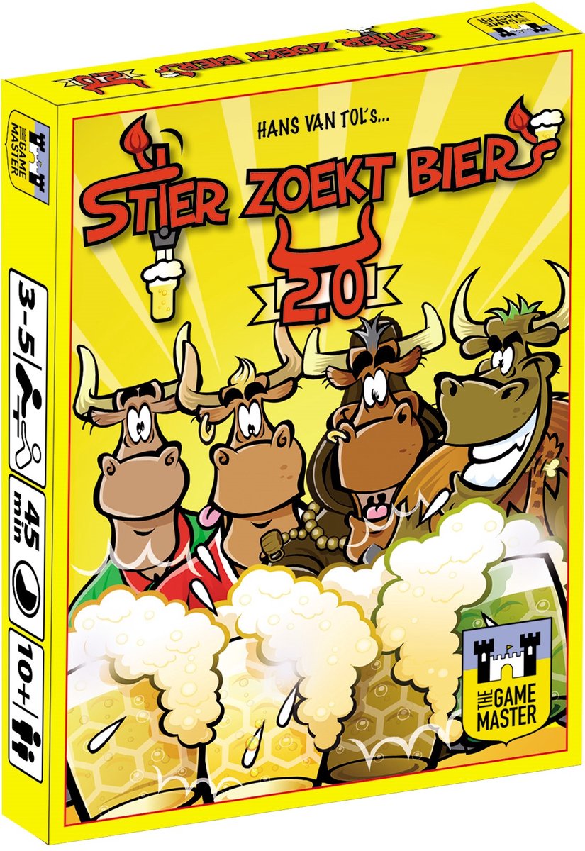 The game master stier zoekt bier 2.0 - kaartspel