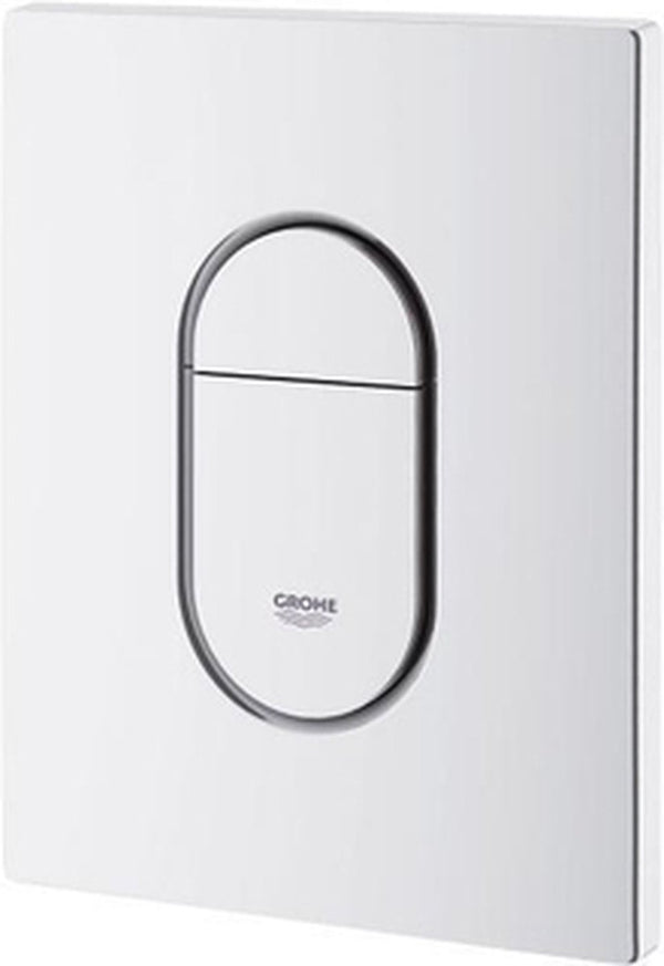 Grohe arena cosmopolitan bedieningspaneel toilet - dual flush - kunststof - alpine wit