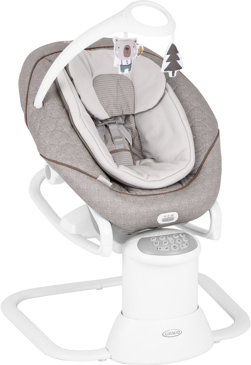 Graco all ways soother - babyschommel - little adventures wipstoel - tot ongeveer 6 maanden (max. 9 kg)