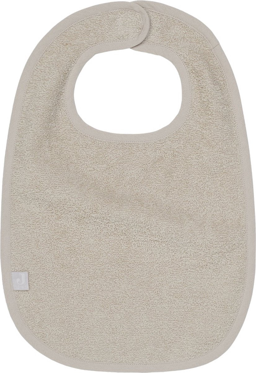 Jollein - slab badstof (nougat) - katoen - slabbetjes baby - 37 cm