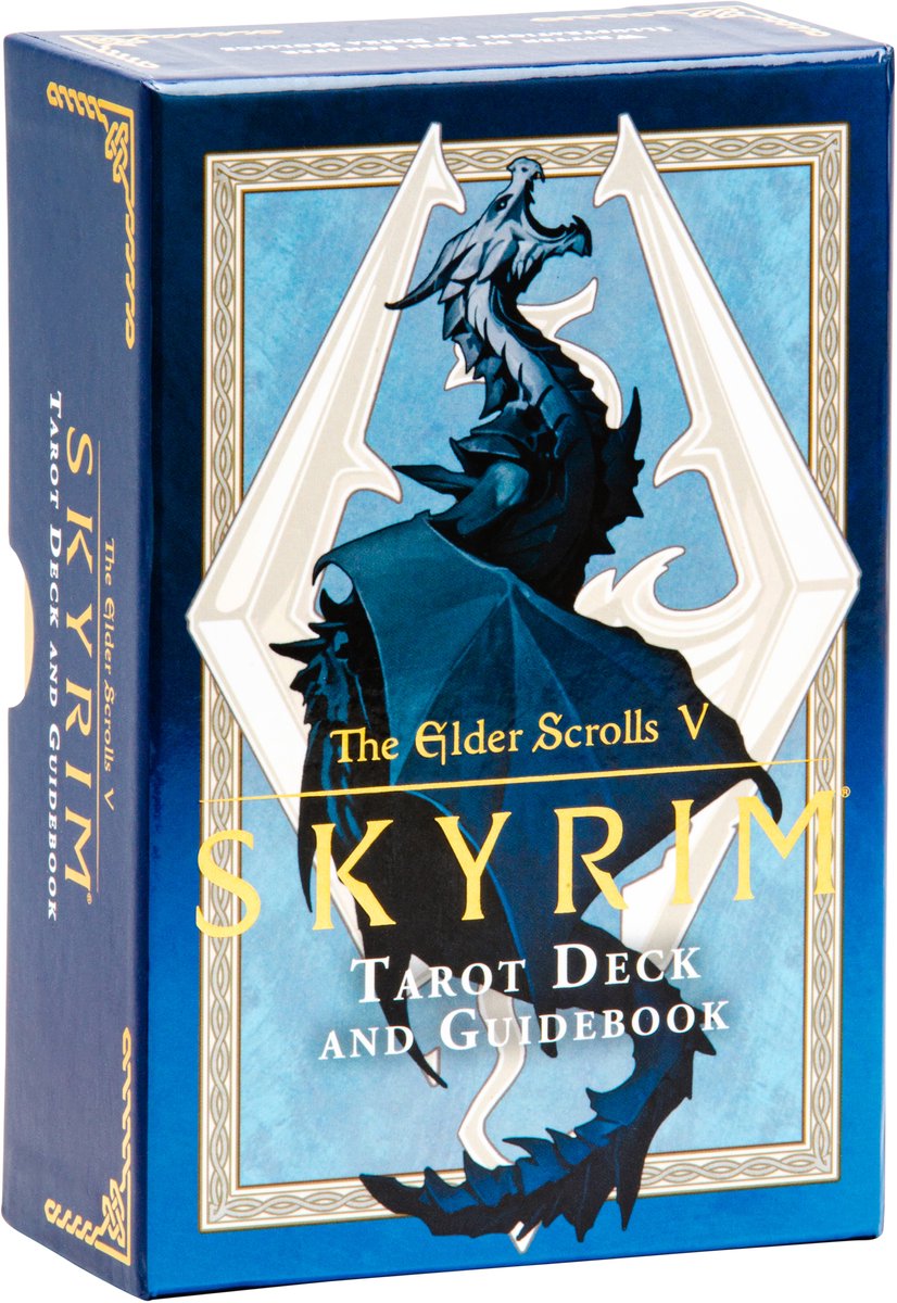 Elder scrolls v: skyrim tarot deck and guidebook