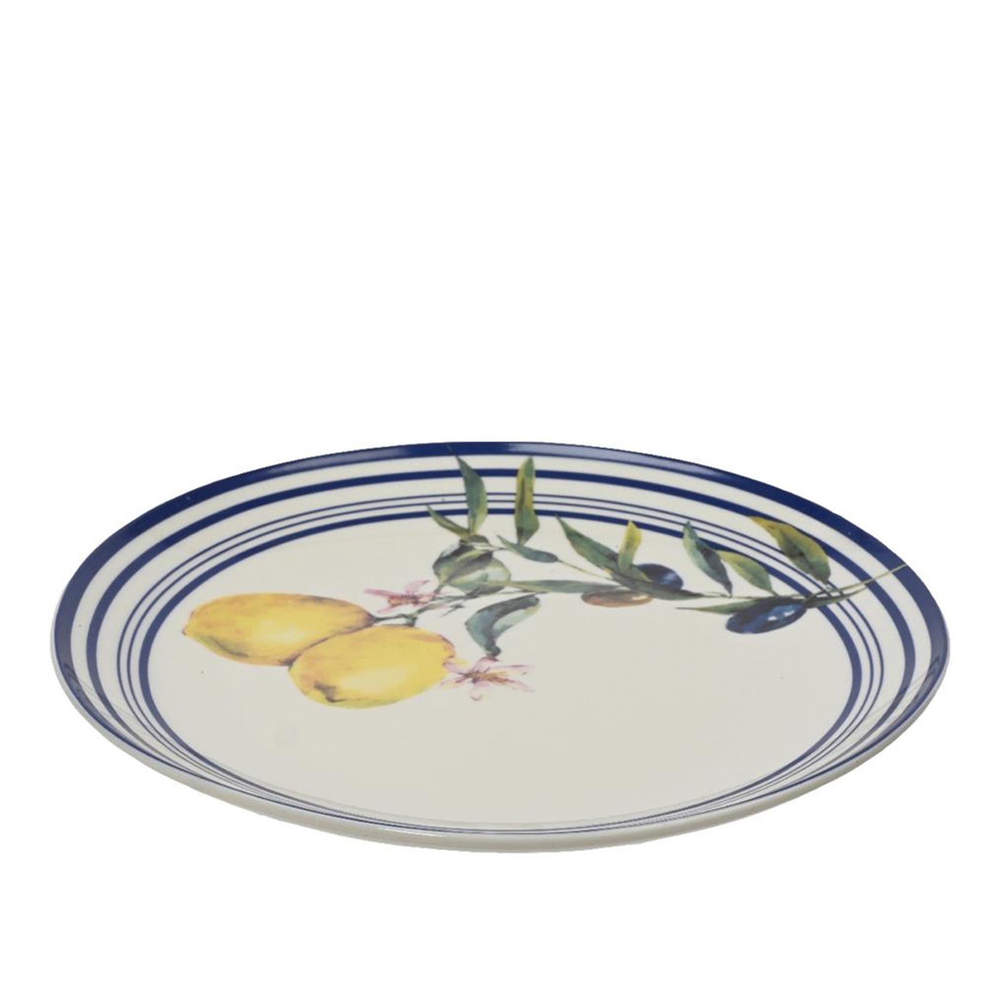 Decoris bord citroen porselein dia20,3cm