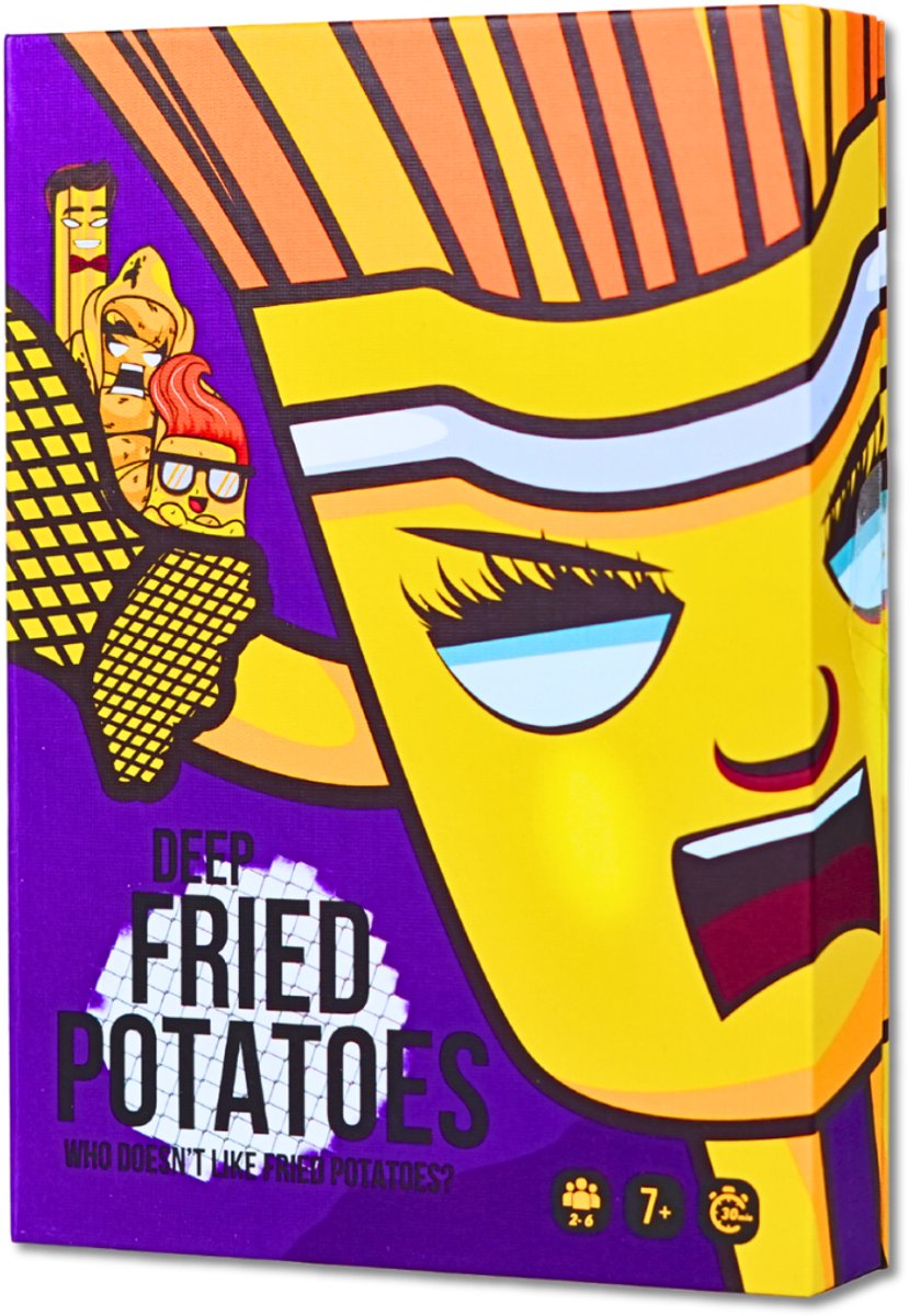 Fried potatoes card game deep fried edition (engelstalig)