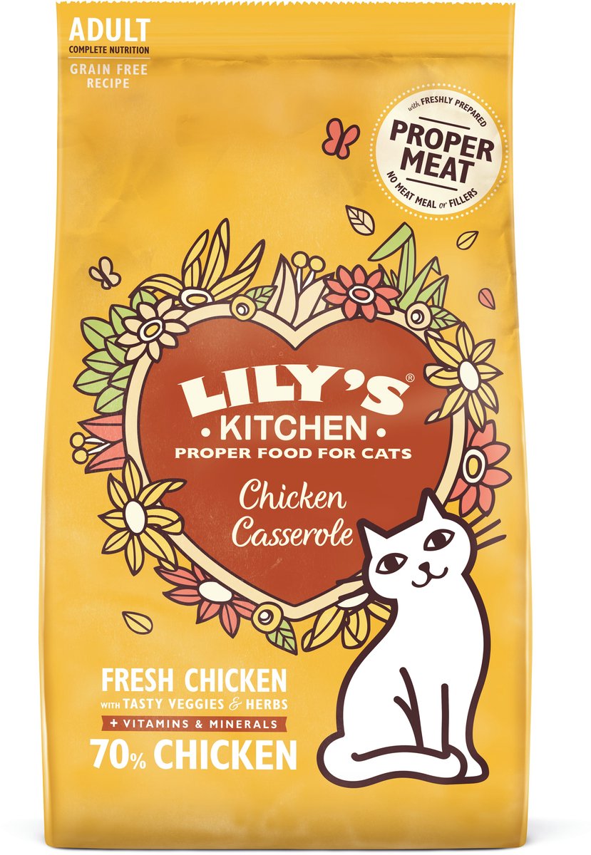 Lily's Kitchen kattenstoofpot met volwassen kip