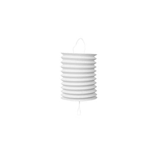 Globos papieren lantaarn wit, 16cm