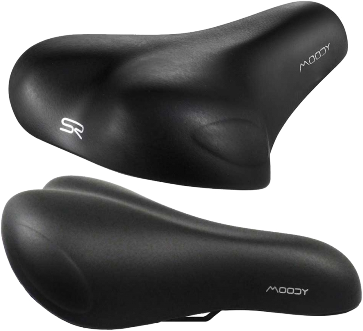 Fietszadel Selle Royal Moody Moderate - zwart (werkplaatsverpakking)