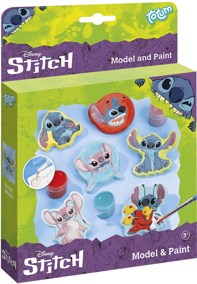 Stitch gipsgieten set 17 delig