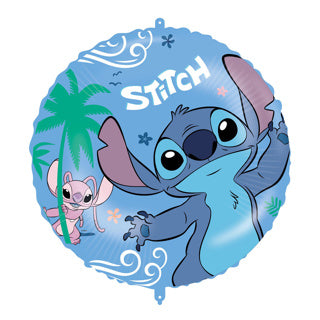 Stitch engel folieballon 45cm