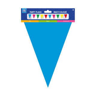 Vlaggenlijn veelkleurig 10 meter