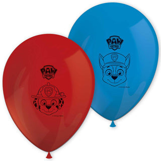 Paw Patrol klaar voor actie ballonnen 8 stuks