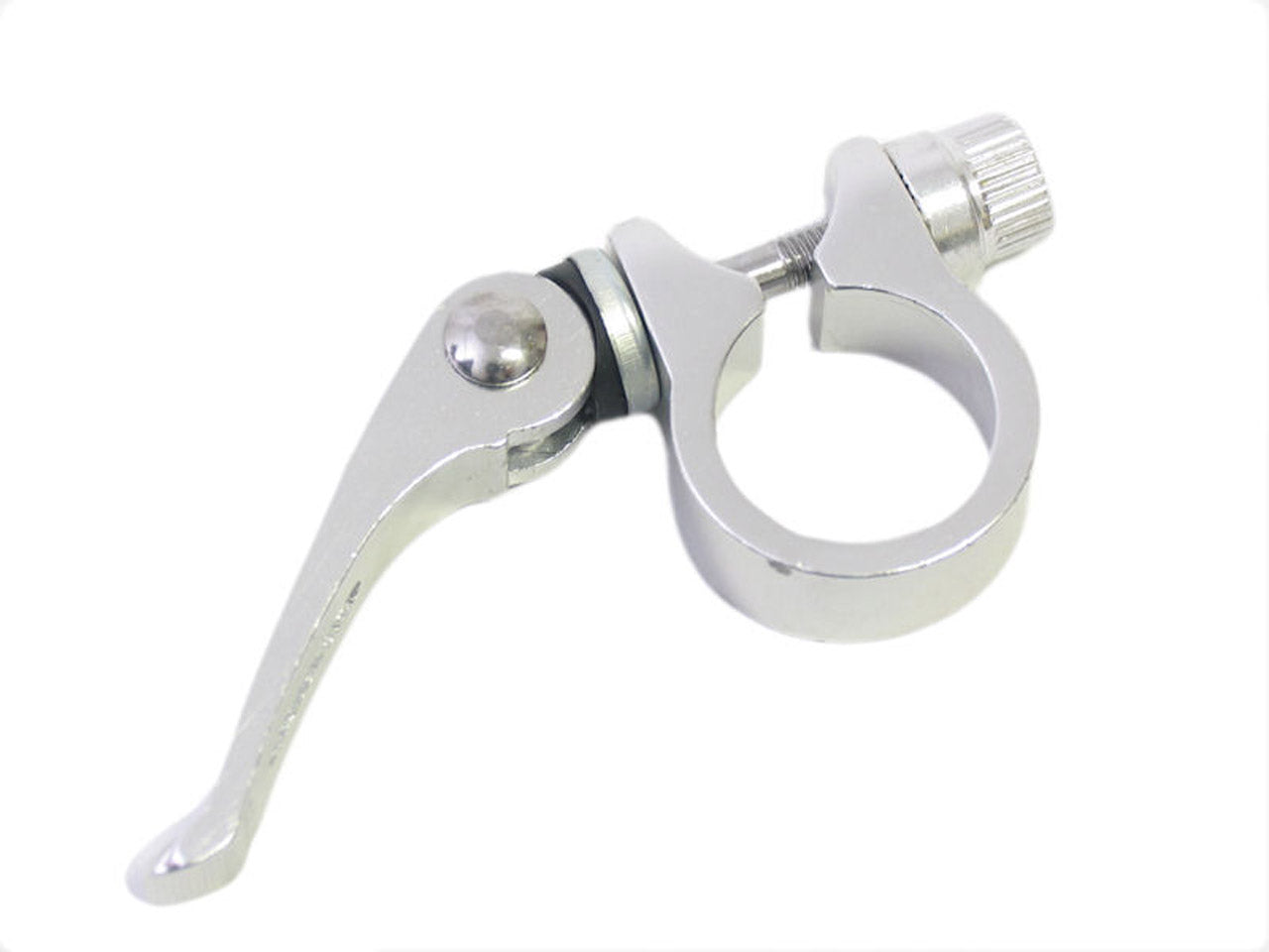 Collier de tige de selle Ergotec SCQ-080 ø28.6 aluminium avec blocage rapide - argent